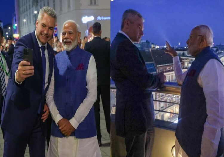 PM Modi in Austria