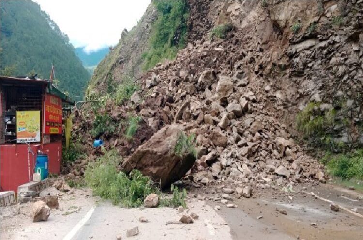 Badrinath highway landslide