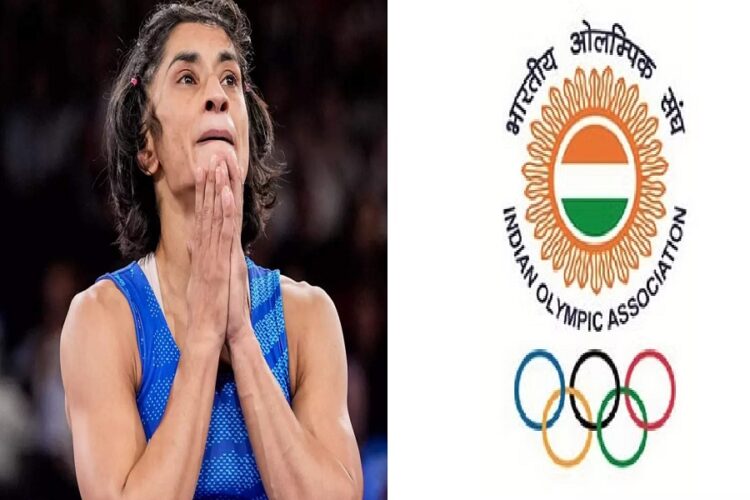 IOA on Vinesh Phogat