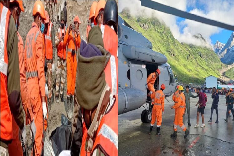 Rescue Operation in kedarnath