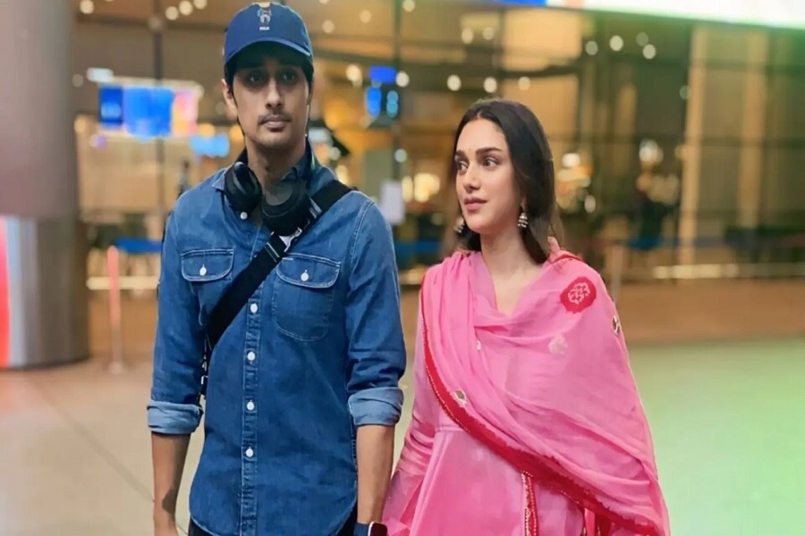 Adti Rao Hydari and Siddharth