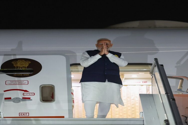 PM Modi Back to India