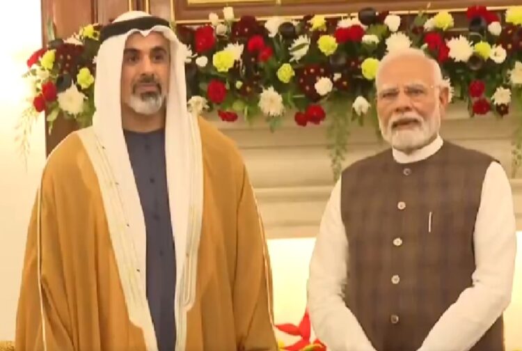 Saudi Crown prince with Pm Modi