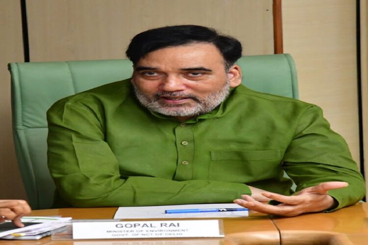 Gopal Rai on Delhi Fire Crackers