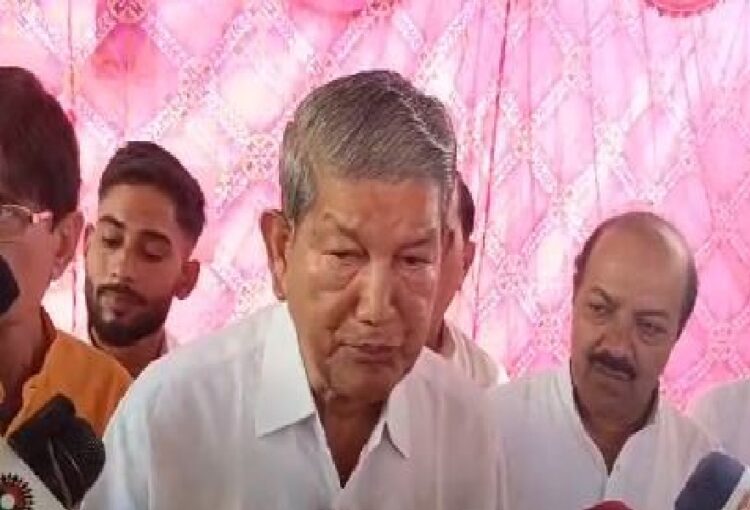 Former CM Harish Rawat