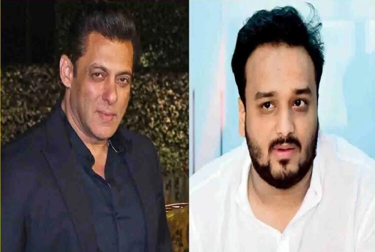 Salman Khan and Zeeshan Siddique