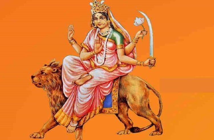 Shardiya Navratri 2024 katyayani mata