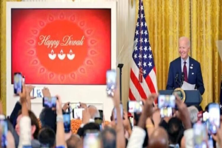 Celebrations of Diwali in US