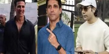 Bollywood Celebs Cast Their vote