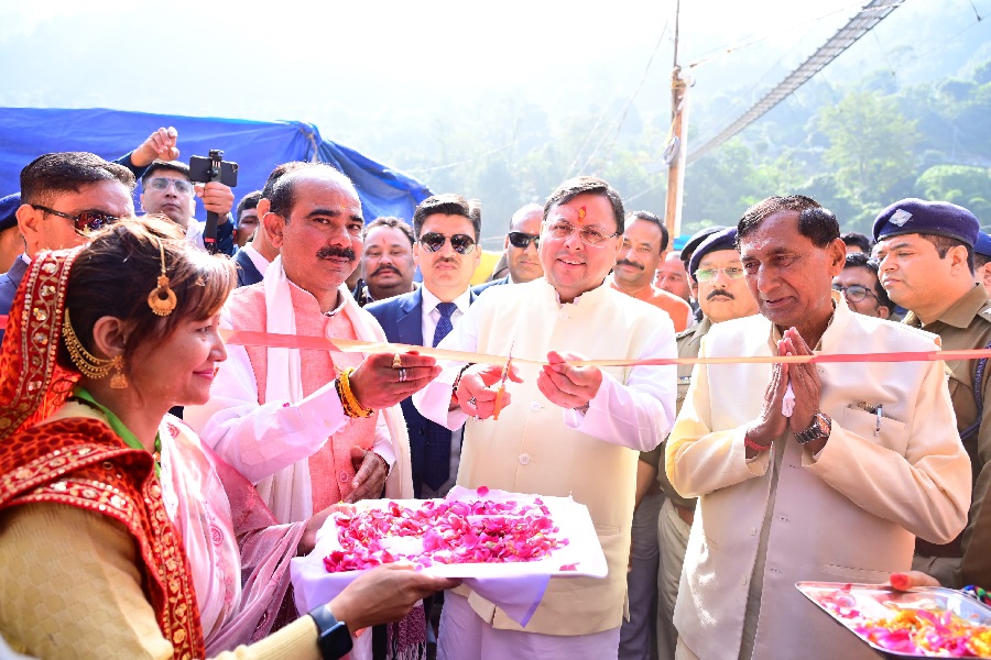 CM Pushakr Singh Dhami Inaugrates