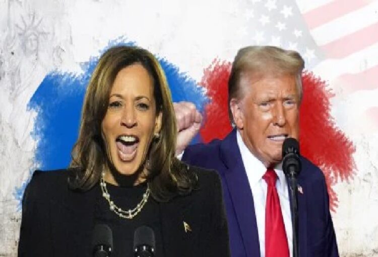 Kamala Harris and Donald Trump