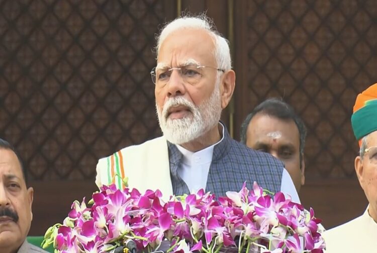 PM modi Addressing Parliament