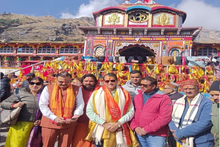 Premchand Agarwal at Badrinath