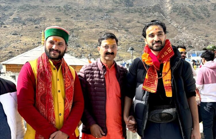 Raghav juyal in kedarnath dham