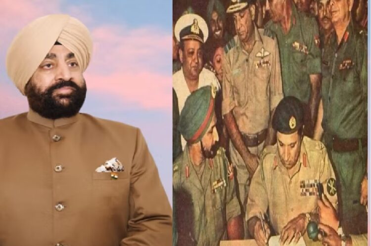 Governor Gurmit Singh Gave Message on Vijay Diwas