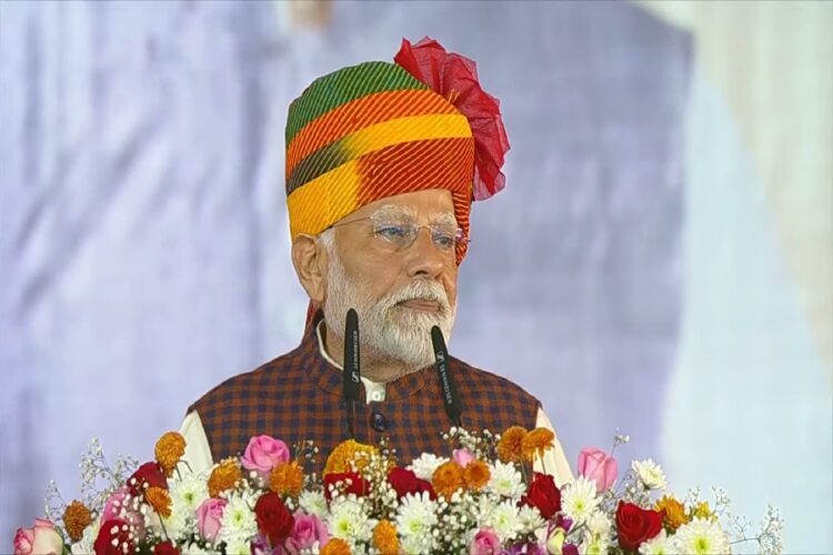 PM Modi in Rajasthan