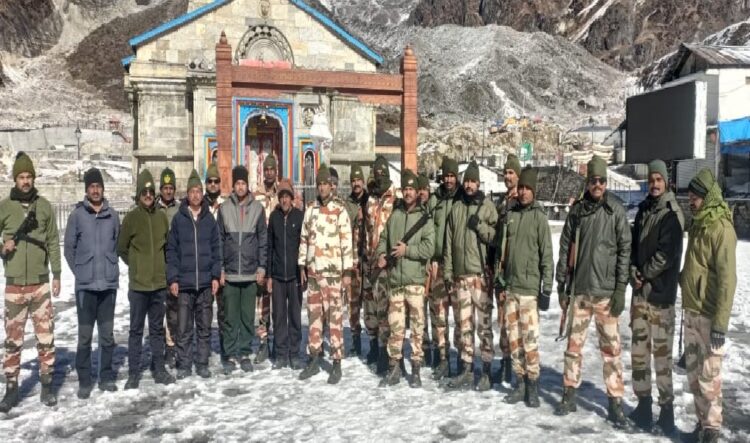 Security Forces in Badrinath, Kedarnath