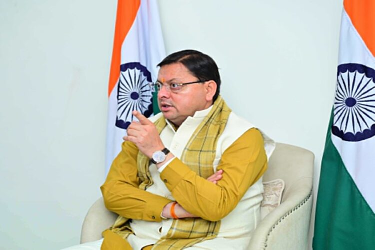 CM Pushkar singh dhami