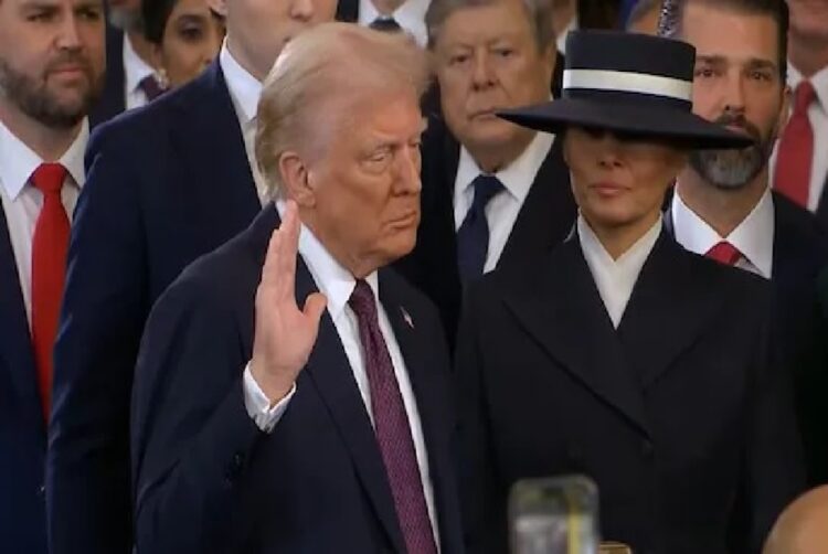 Donald Trump Took Oath