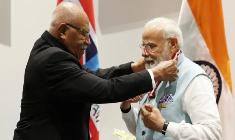 Fiji PM Rabuka and PM Modi