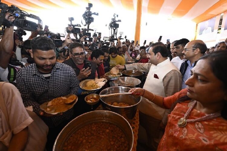 Gautam Adani at Mahakumbh