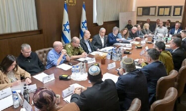 Israel Cabinet Meeting on Gaza Conflict