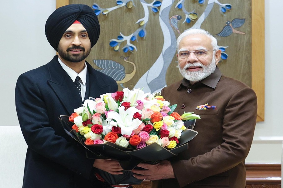 PM Modi Met with Diljit Dosanjh