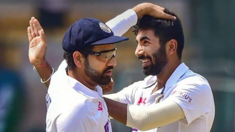 Rohit Sharma and Jasprit Bumrah