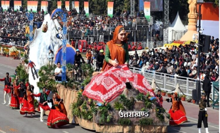 Uttarakhand Tableau on Republic Day Parade