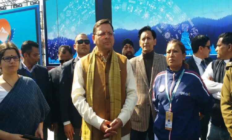 CM Dhami Inquire National Games