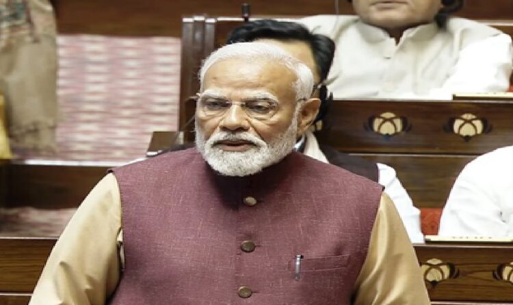 PM Modi in Parliament Session