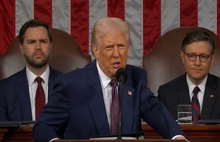 Donald Trump in Parliament