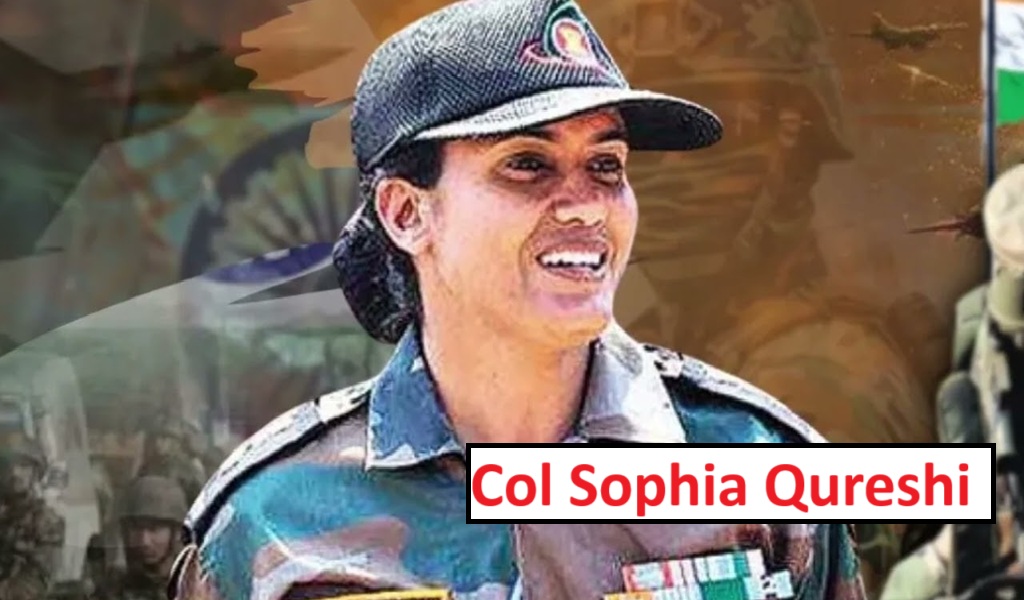 Col Sophia Qureshi