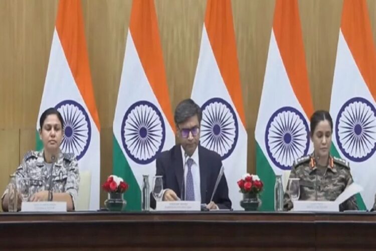 विदेश सचिव ने ऑपरेशन सिंदूर को लेकर प्रेस को किया ब्रीफ