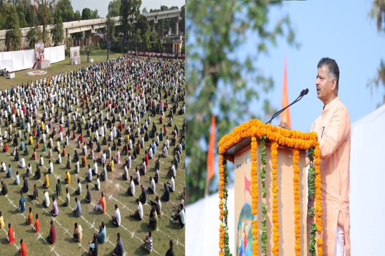 एस.जी.आर.आर. (पीजी) कॉलेज में संघ शताब्दी वर्ष का आयोजन